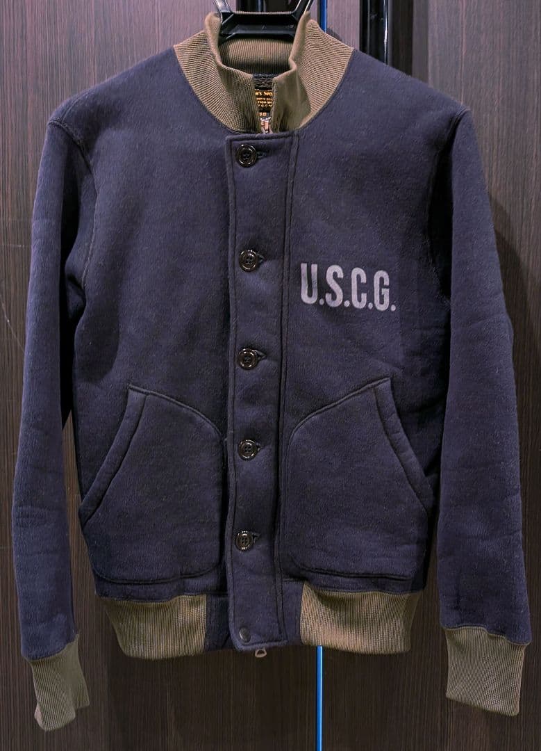 Pherrow's U.S.C.G. ボアパイル デッキジャケット サイズ38