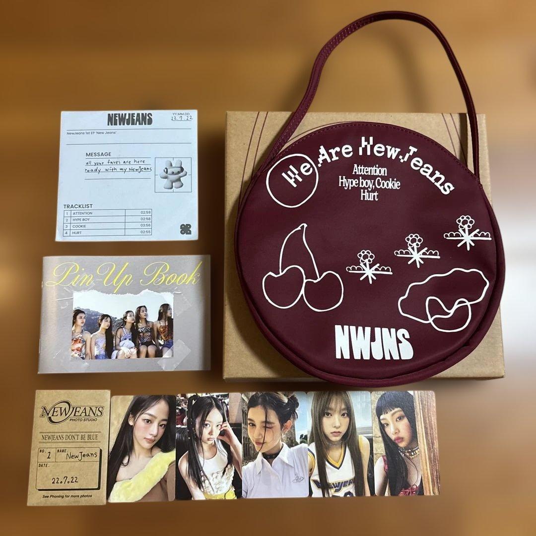 NewJeans：1st EP（Bag (Red) Ver.)　赤　限定盤