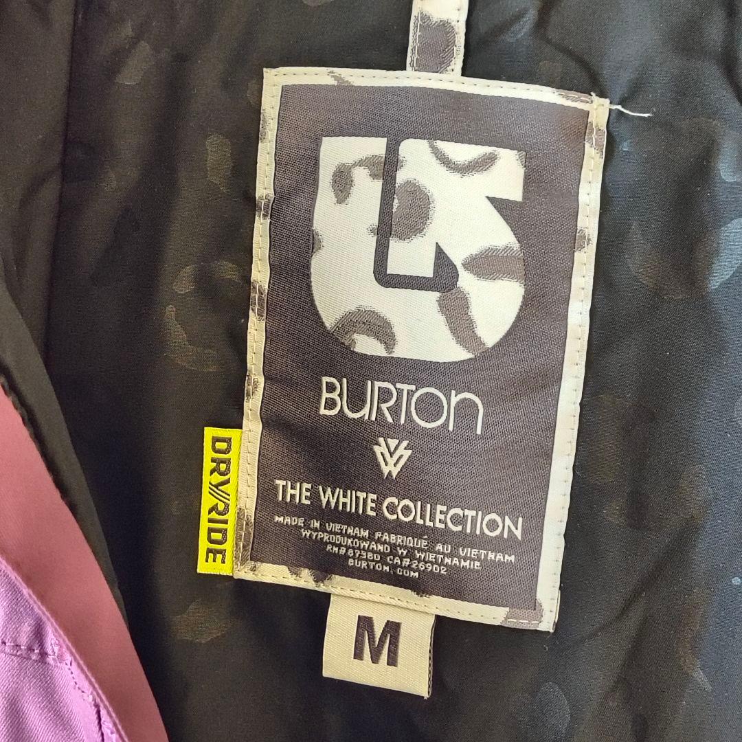 ♠【バートン】✨美品　スノボードジャケット　スキー　パープル　M