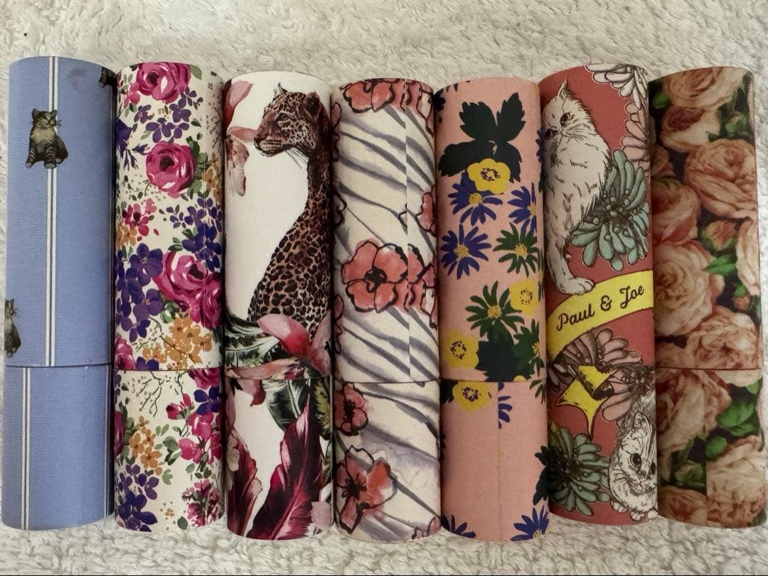 PAUL & JOE リップスティック 猫リップ　限定品　7本セット