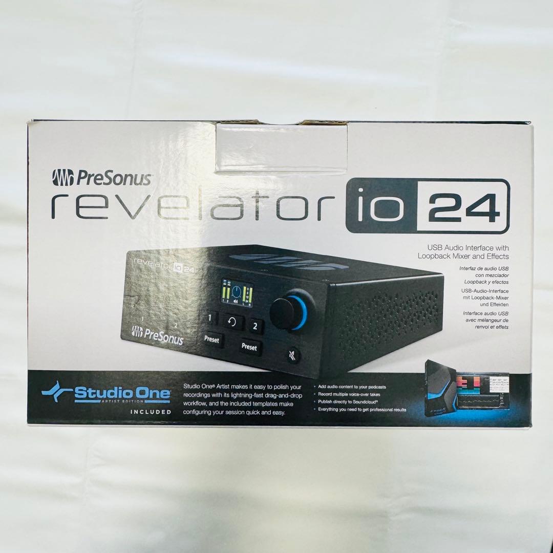 PreSonus Revelator io24 オーディオインターフェース 廃盤