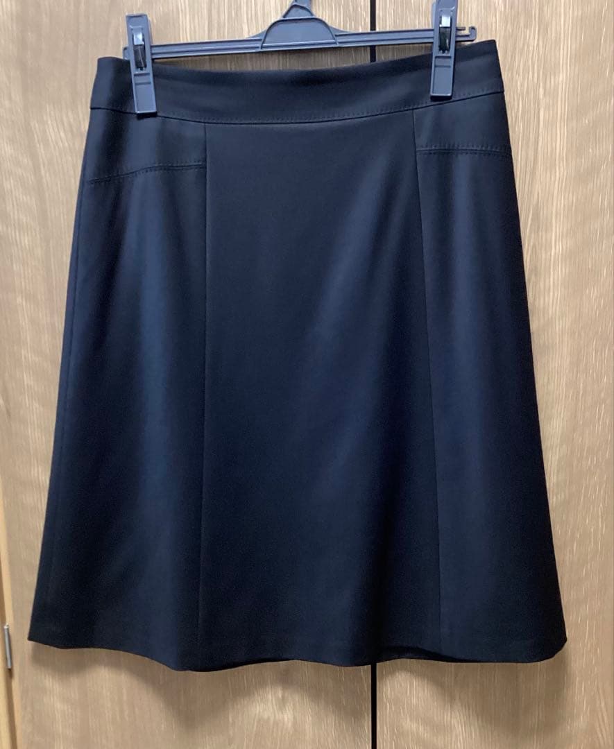 23区　美品　ファインネスウール ジャケット　フレアスカート　スーツセットアップ