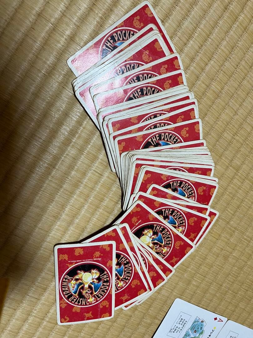 ポケットモンスター　トランプ 緑 赤 各54枚 計108枚　任天堂