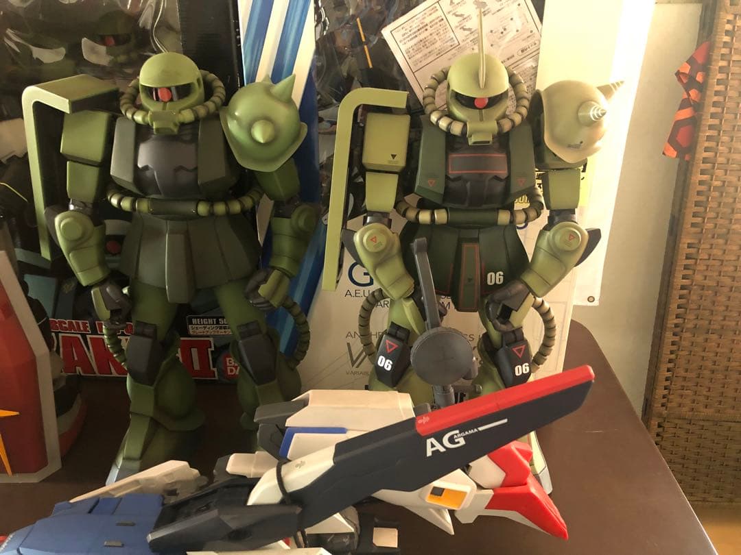 1/35 ジャンボグレード9体セット　ガンダム ザクII Zガンダム　希少