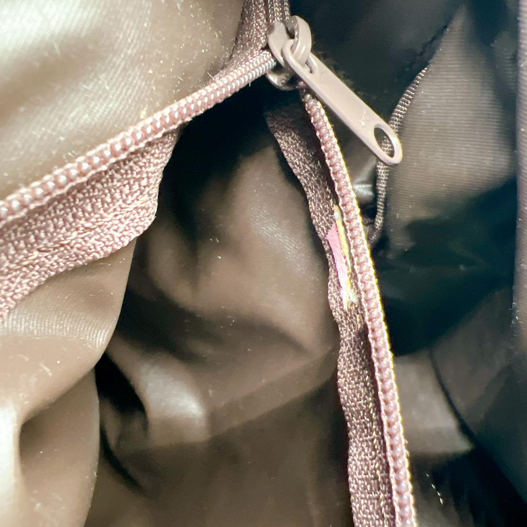 TOMORROWLAND ナイロン レザー ショルダーバッグ A4可　f399