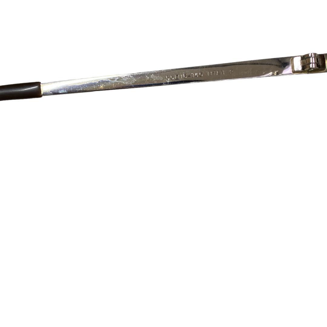 yn6 希少 ラインホルトキューン 花柄 メガネケース チタン 老眼鏡入り