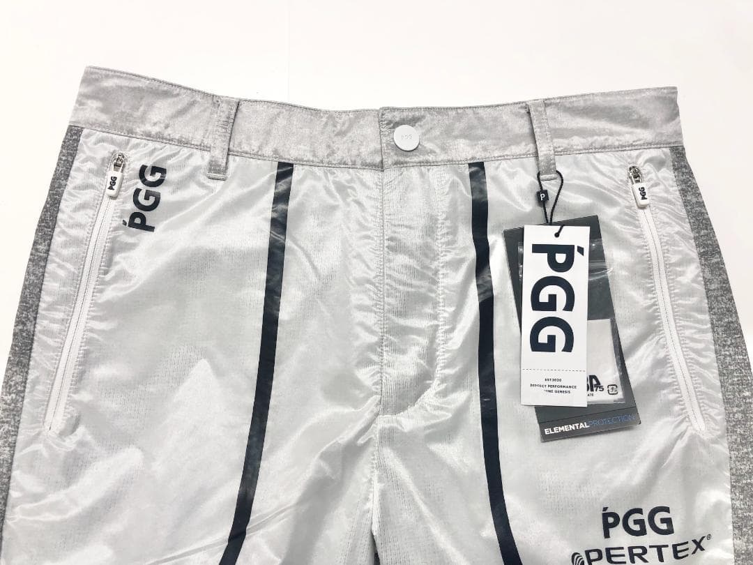 ○専用★新品 PGG パーリーゲイツ パーテックス セットアップ グレー L