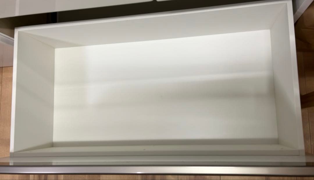 ニトリ　カップボード　キッチンカウンター　アルミナ2 ホワイト　幅120cm