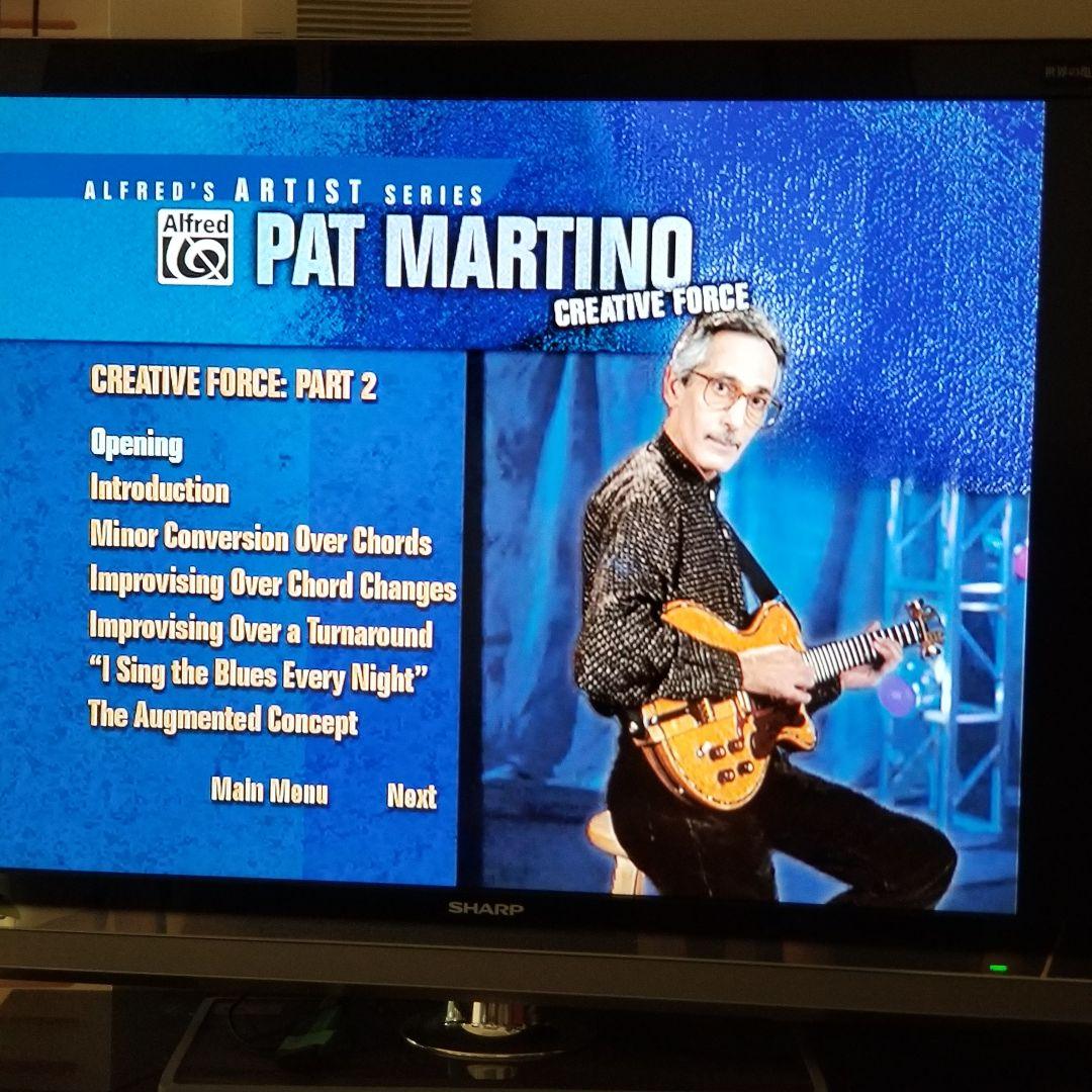 パットマルティーノ ギター教則DVD CreativeForceComplete