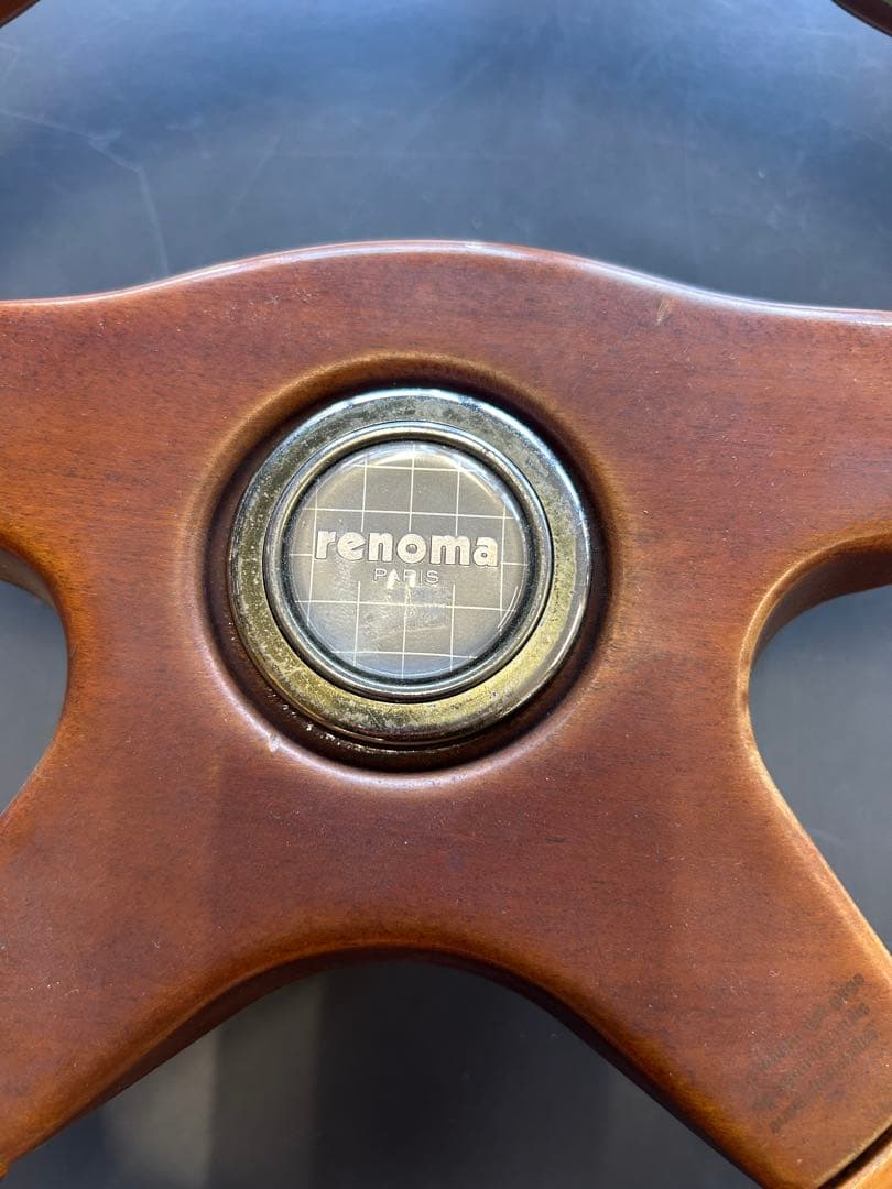 イタルボランテ　レノマ renoma ウッドステアリング φ36 36cm