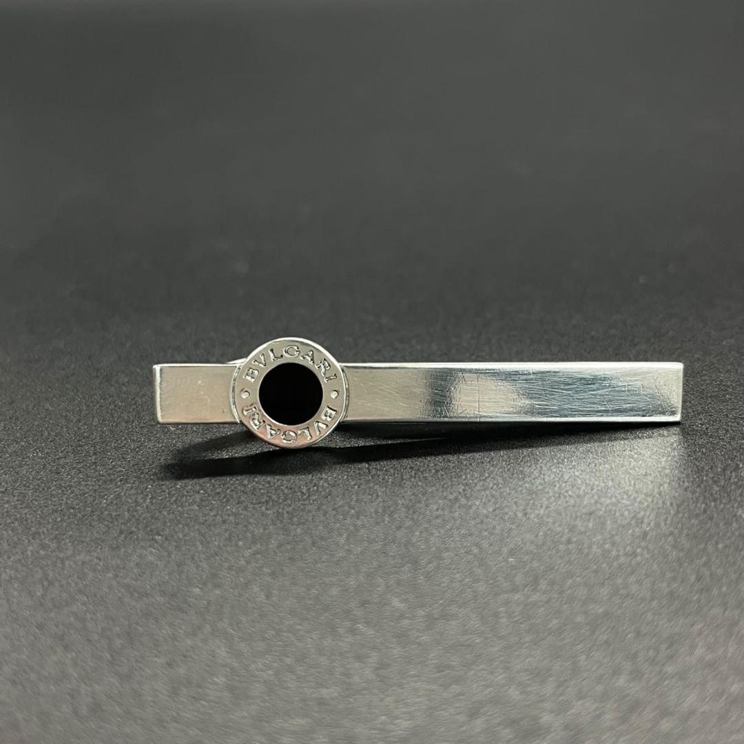 BVLGARI ブルガリ ネクタイピン シルバー オニキス