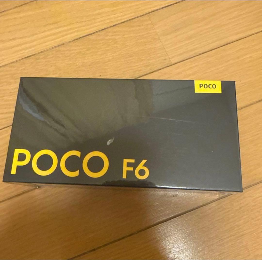 携帯電話本体 POCO F6 8GB RAM 256GB ROM Titanium