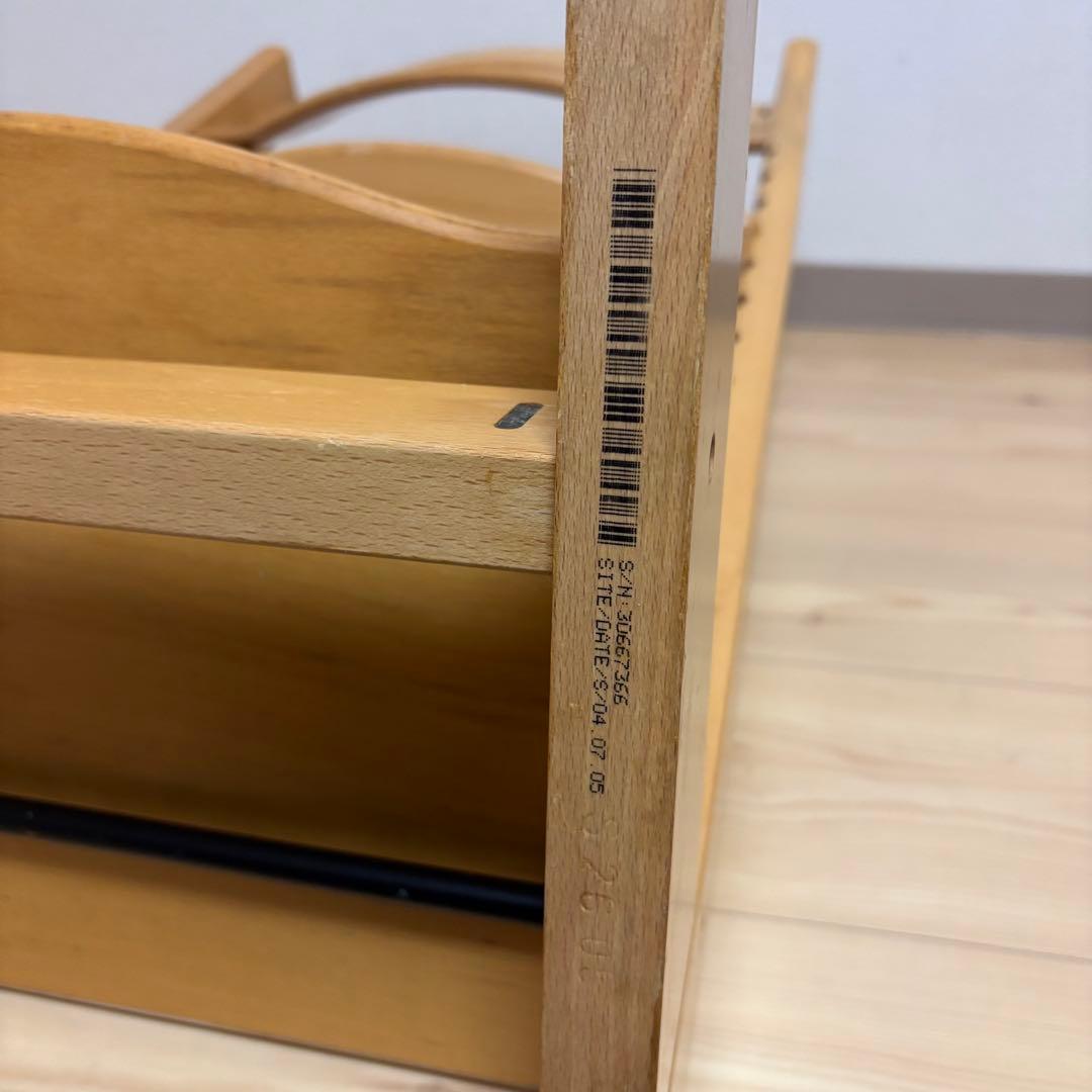 ベビーセット付き！　ストッケ　トリップ トラップ　ベビーチェア　ナチュラル