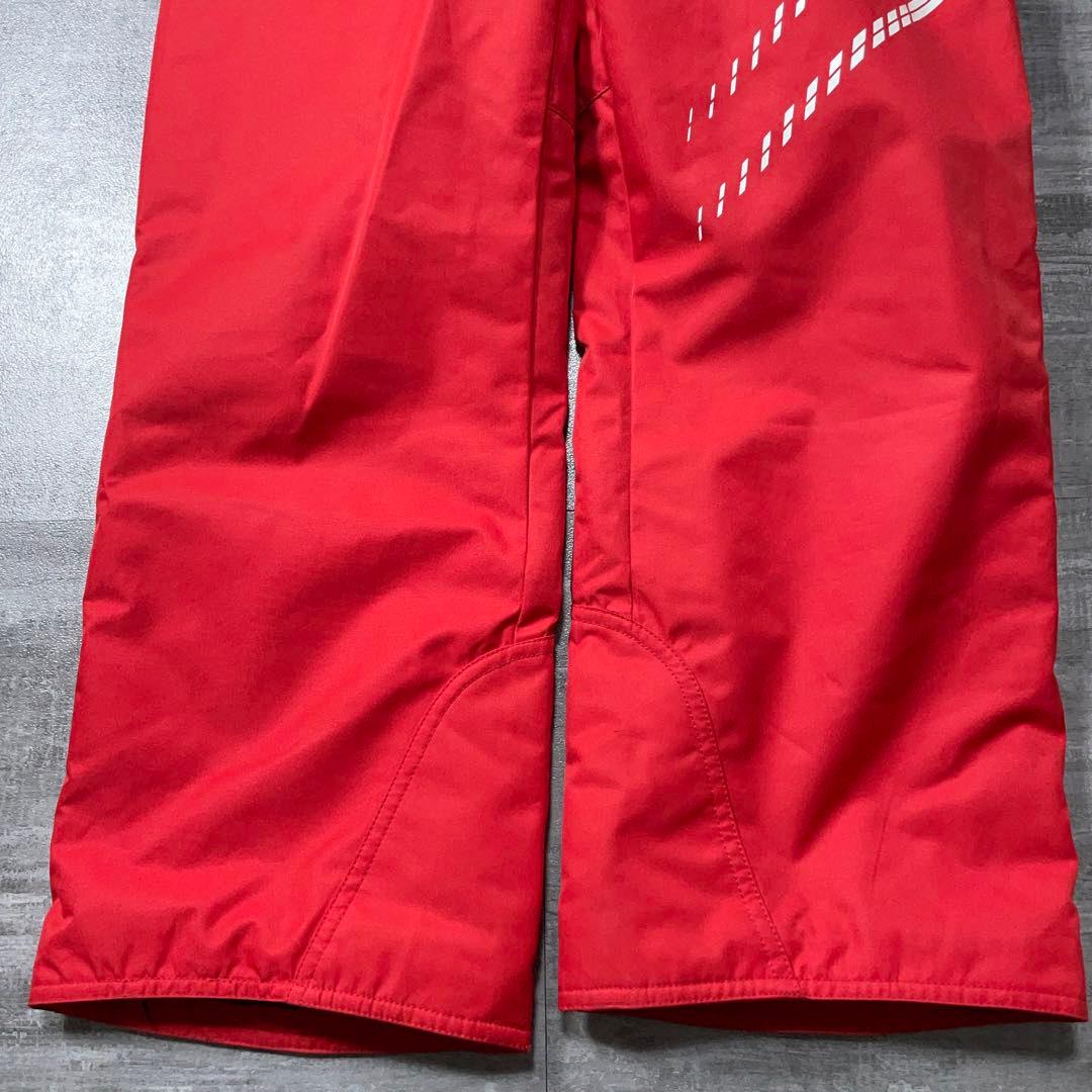 美品 MIZUNO ミズノ スキーウェア 140cm スノーウェア N-XT 赤