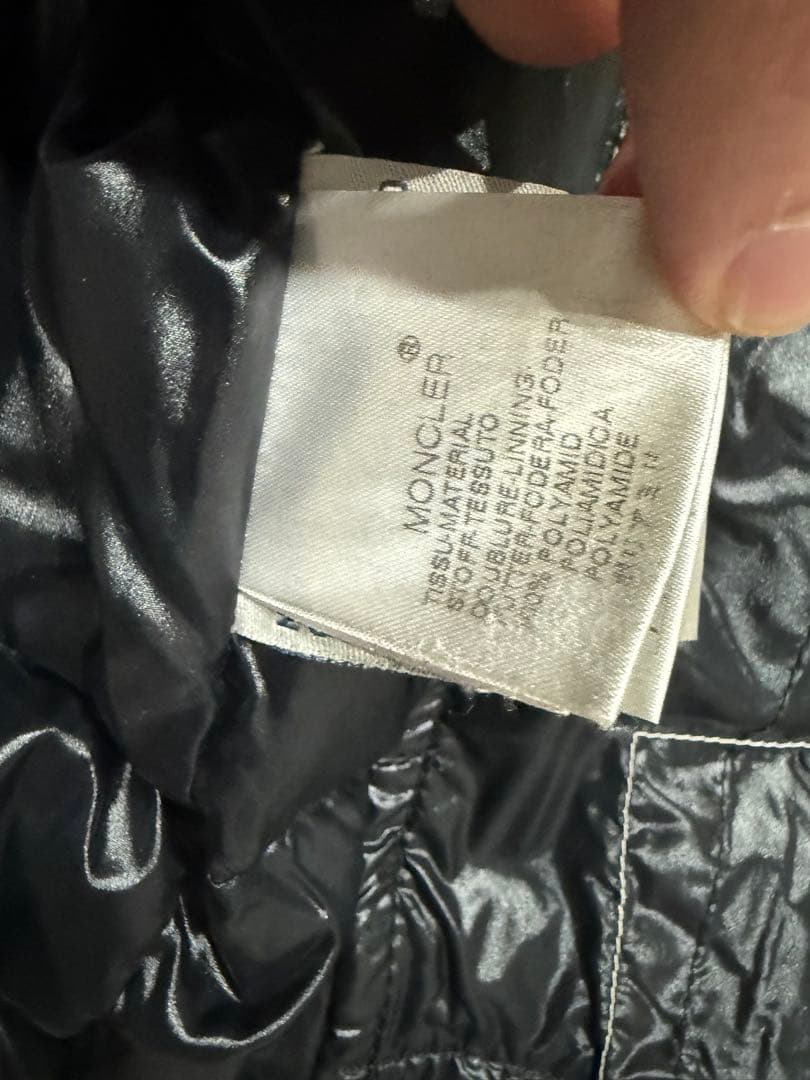 MONCLER 黒 ダウンジャケット【正規品】