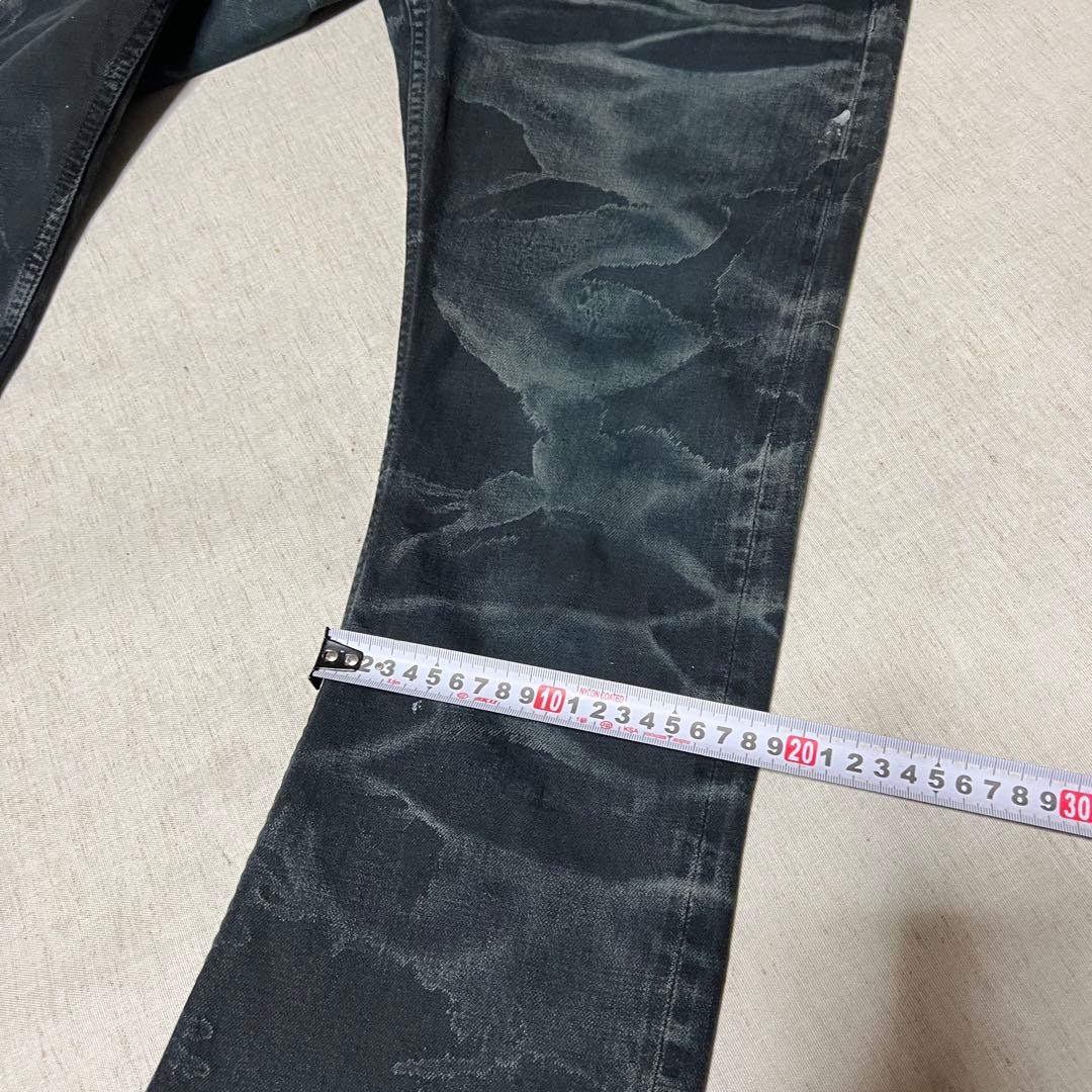 ISAMU KATAYAMA BACKLASH 加工デニム　ブラックデニム