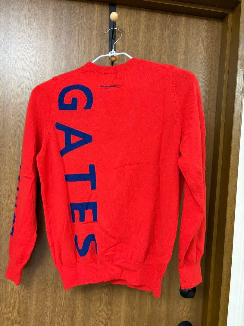 PEARLY GATES カシミヤセーター レッド