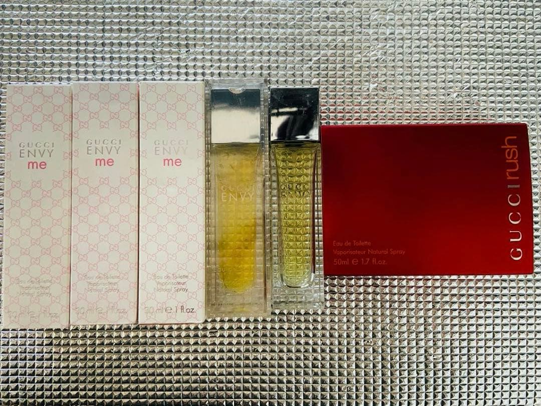 GUCCI rush 他香水6点セット※バラ売り可