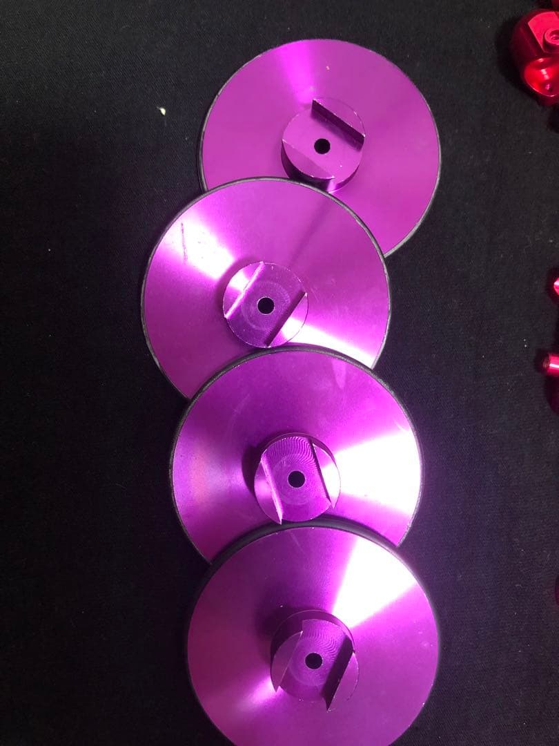 アルミパーツセット（パープル）ヨコモ　ae RC-10TC3用