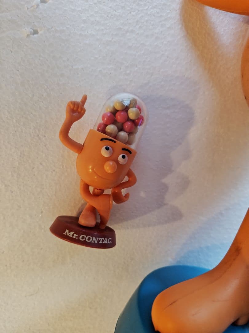 Mr. CONTAC ミスターコンタック人形「大」「小」セット　非売品