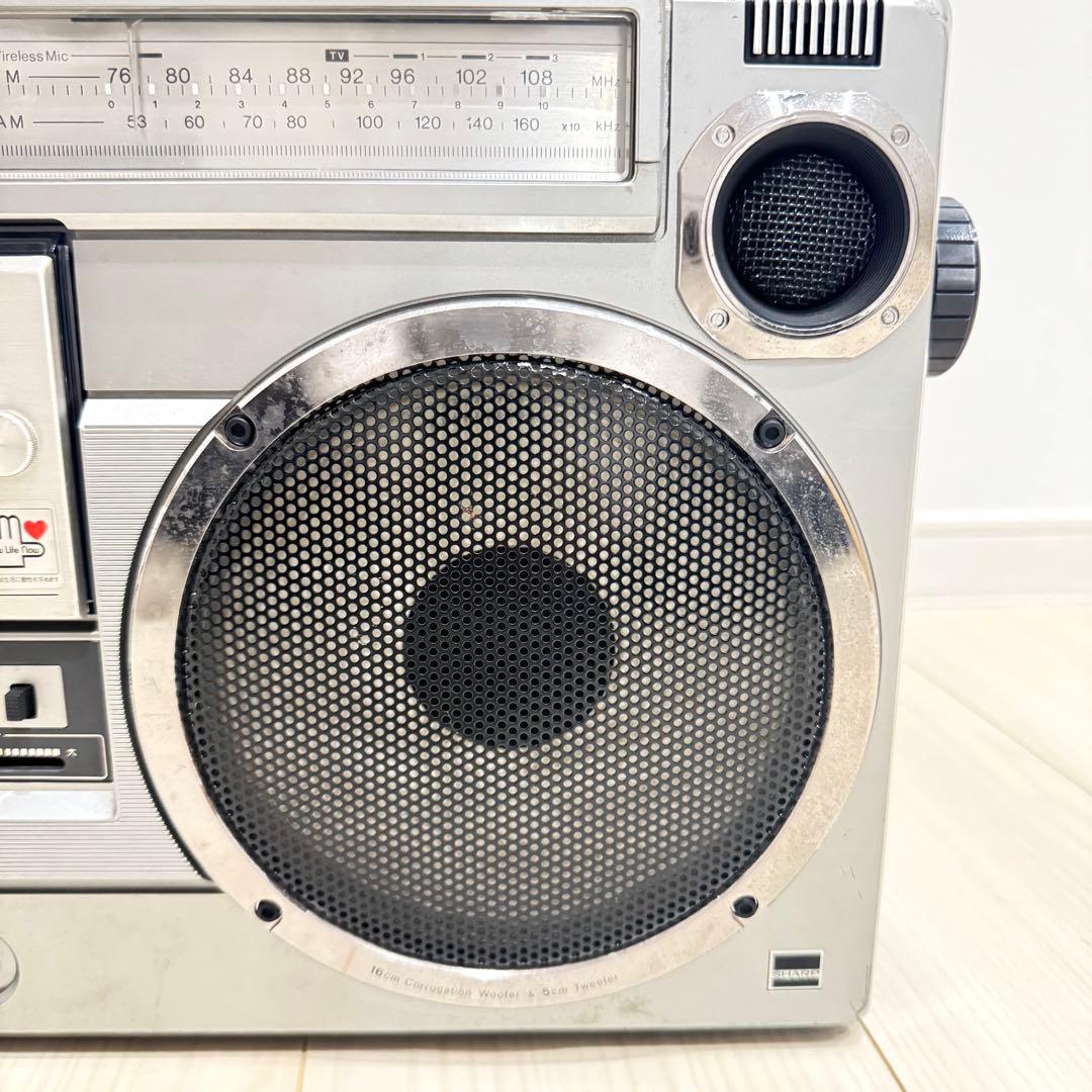 【希少】 SHARP シャープ　GF-305ST ラジカセ　動作確認済み