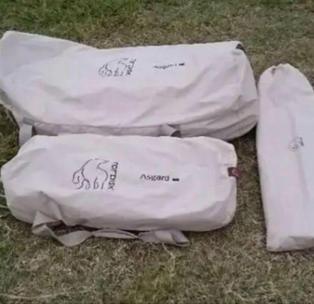 早い者勝ち　美品！ノルディスク アスガルド19.6 フロアシートセット