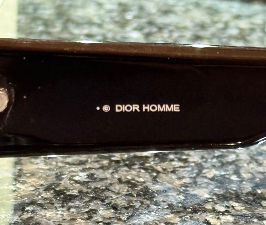 DIOR ディオール　伊達メガネ　黒縁メガネ