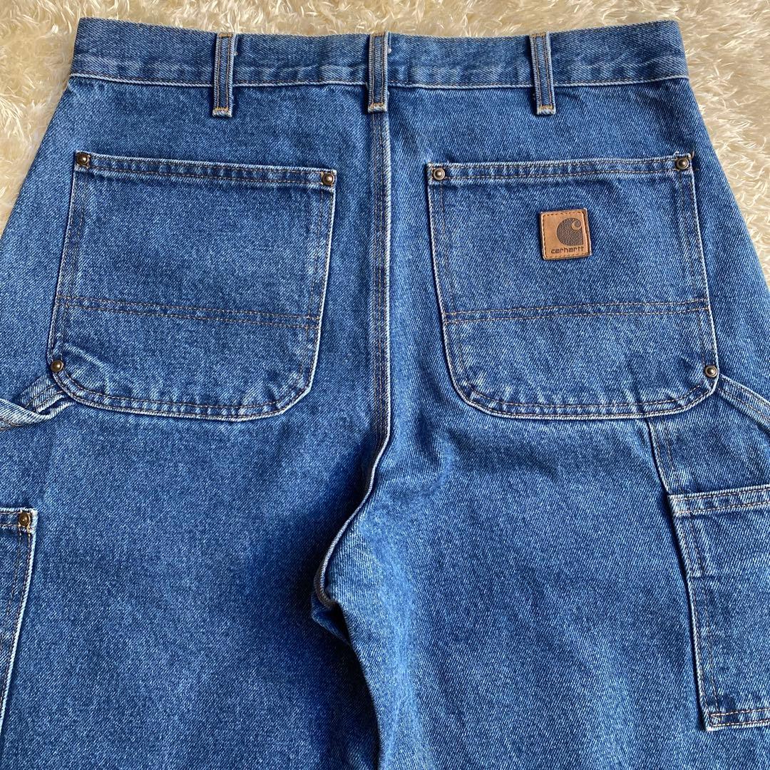 【希少】Carhartt カーハート ダブルニー デニム B73 DST W32