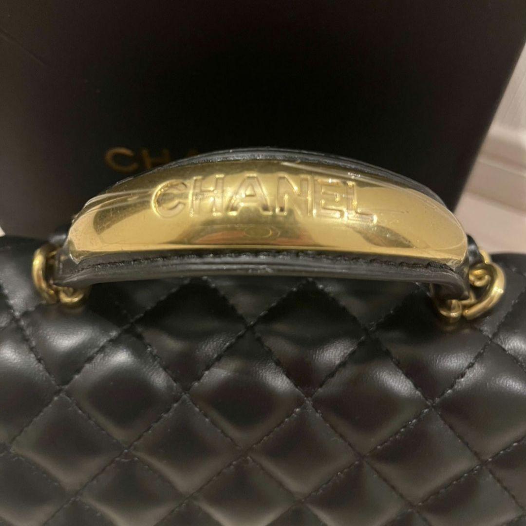 CHANEL　ノベルティ　チェーンショルダーバッグ　ブラック