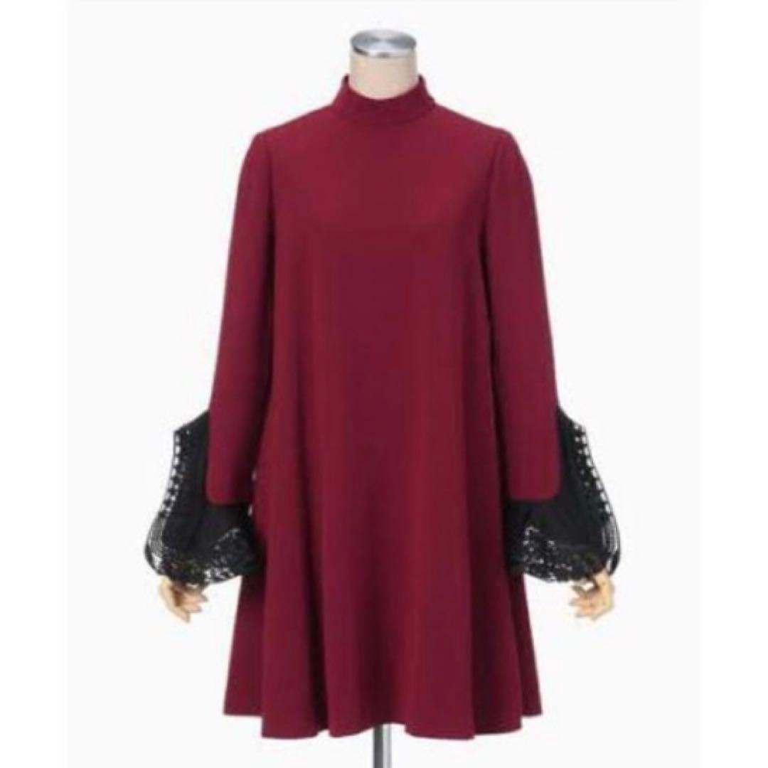 Mame Kurogouchi レース カフス ワンピース マメ