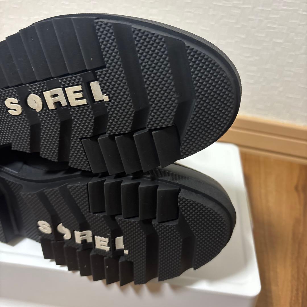 SOREL 防水 スノーブーツ スエード 25.5cm ディボリ　NL3425