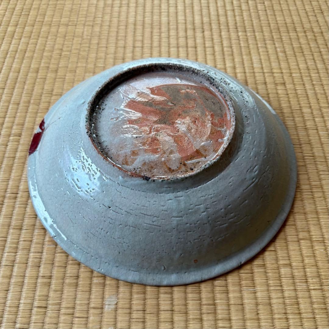 呉須赤絵 大皿 明時代 明朝 南京赤絵 古染付 祥瑞 古美術 中国美術 中国