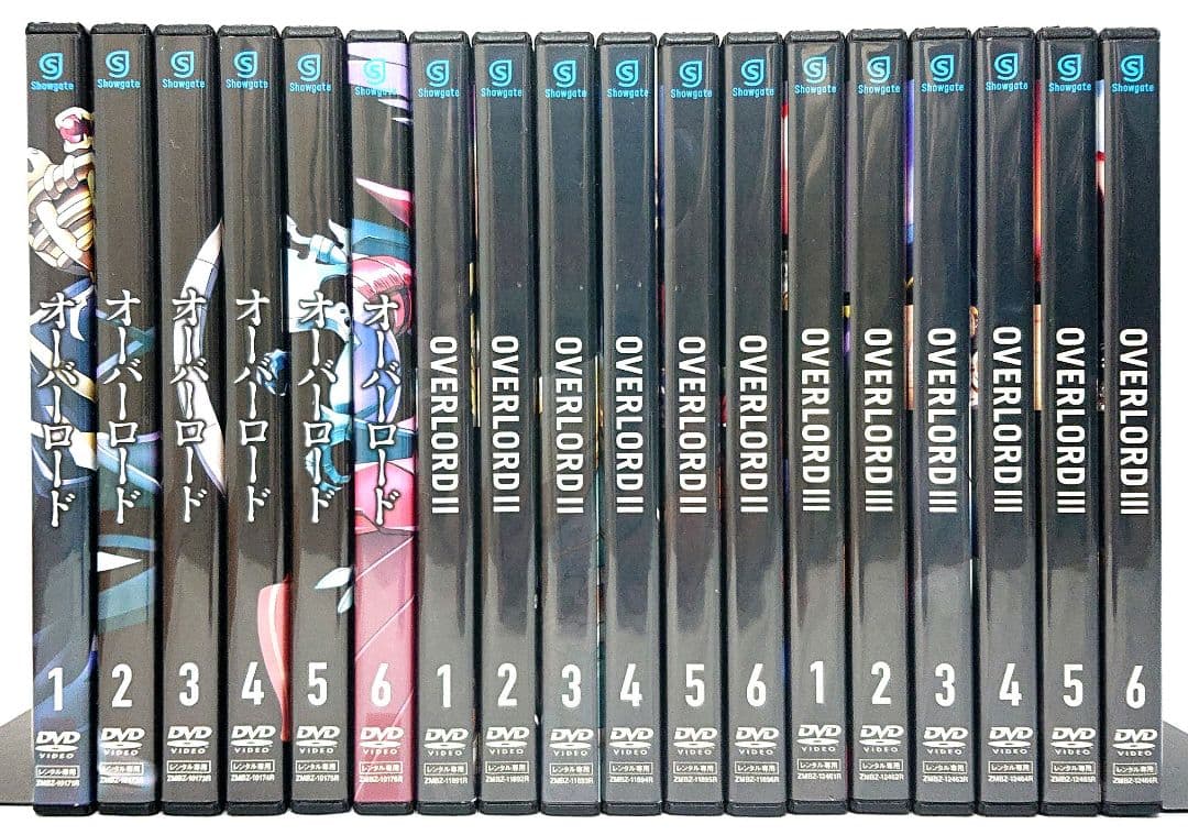 OVERLOAD/オーバーロード【1期～3期】DVD 全18巻セット