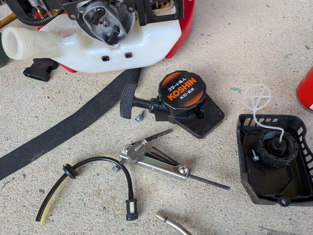 KOSHIN ES-10C 10L ガソリン動噴　確認済み