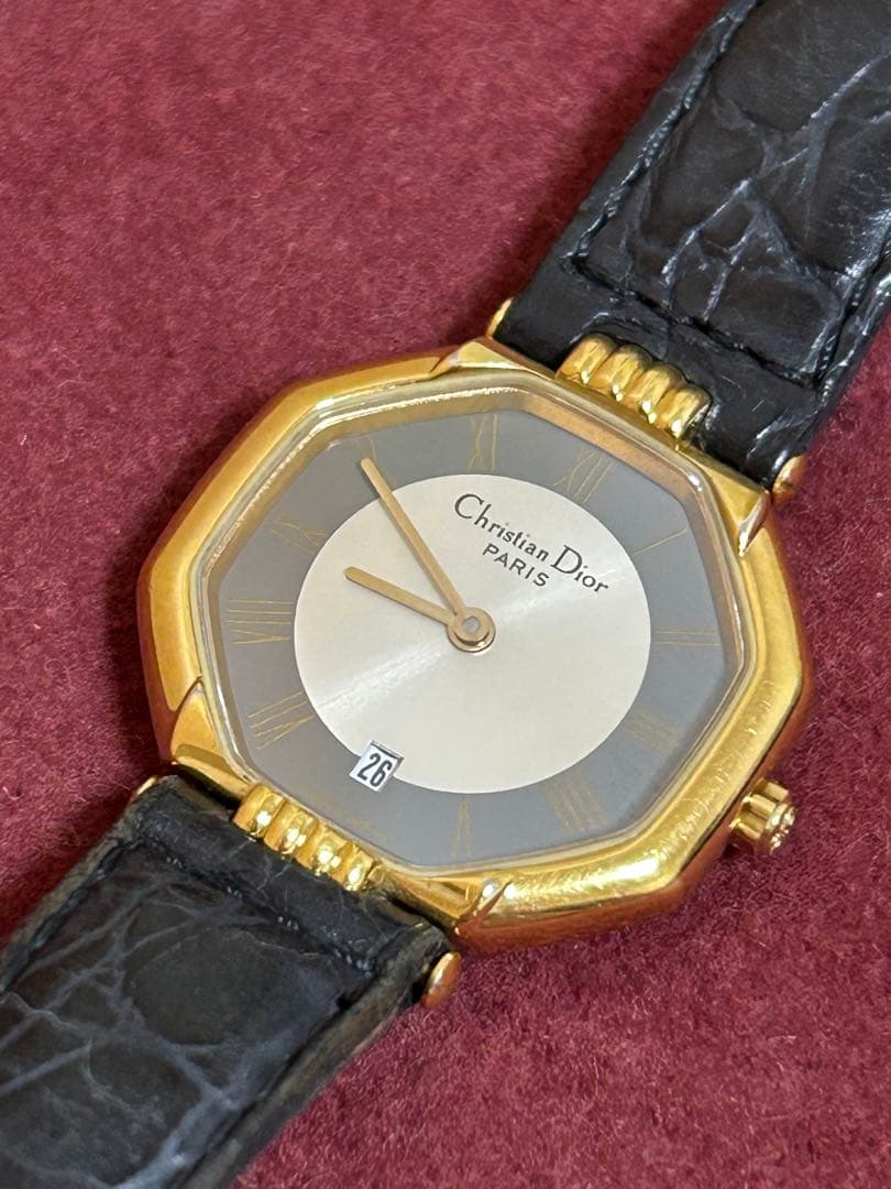 Christian Dior ディオール　腕時計　D48-153