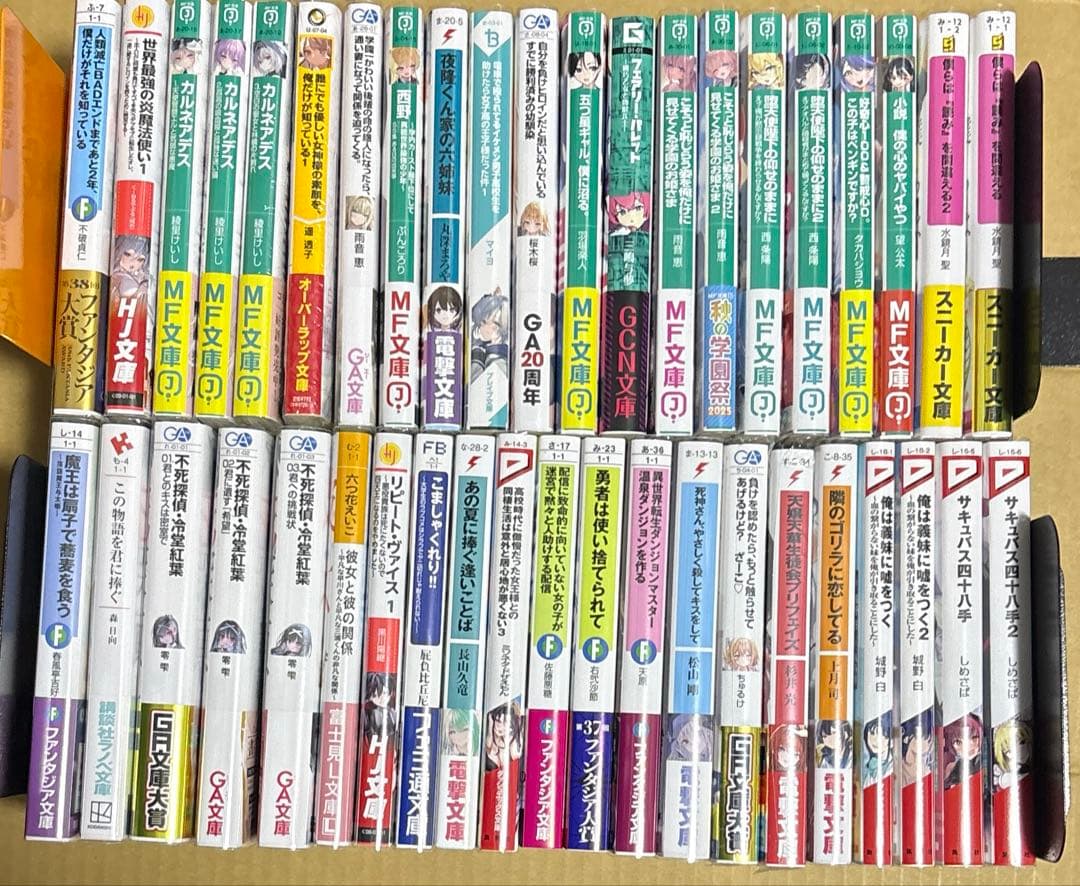 ライトノベルまとめ売り　ラノベ