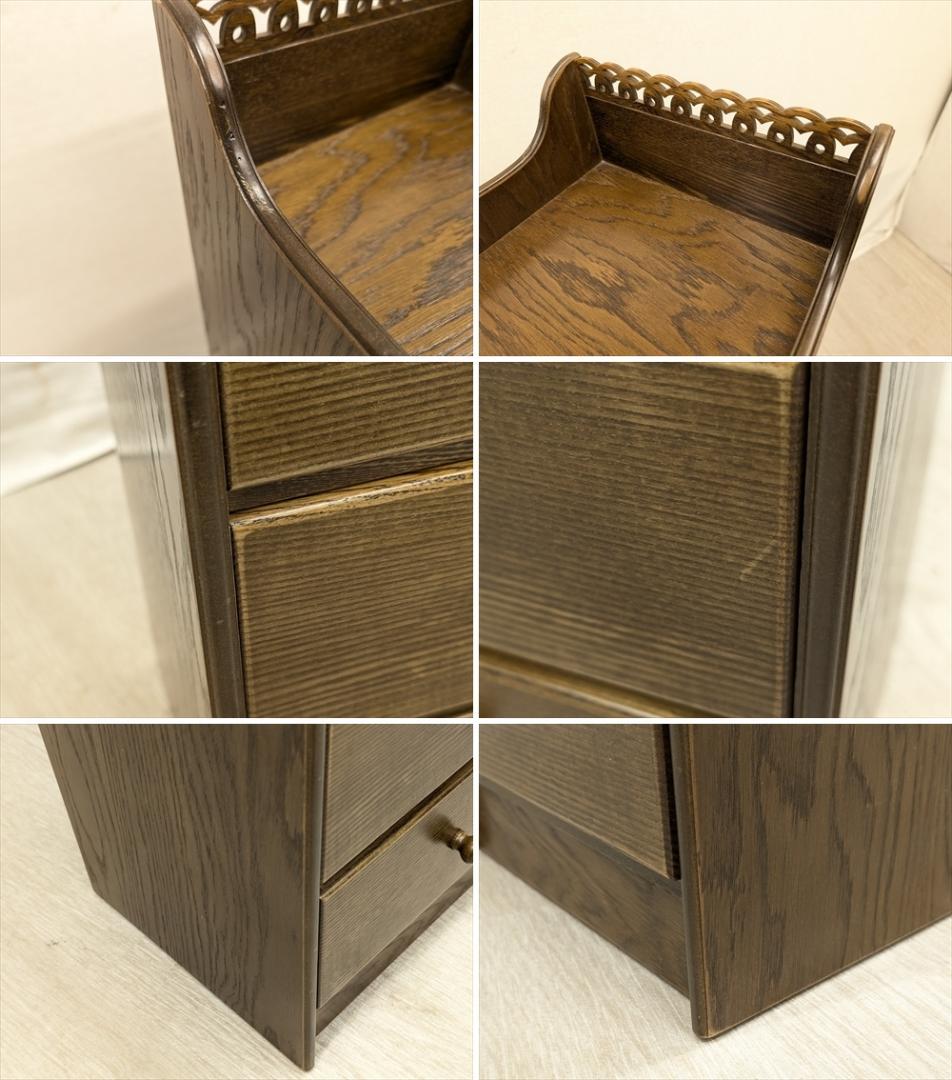 美品　パリの雑貨屋　F-146　スリムチェスト　タンス　チェスト　小物　ドロワー