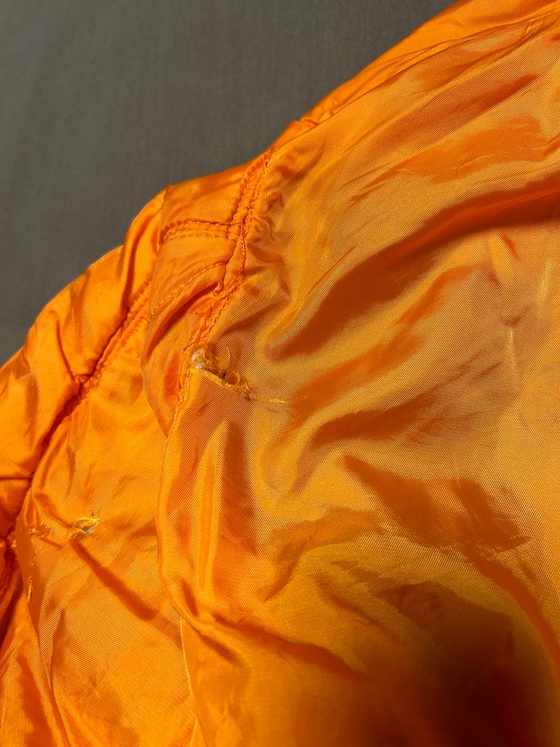 90s ALPHA INDUSTRIES MA-1 フライトジャケット USA製