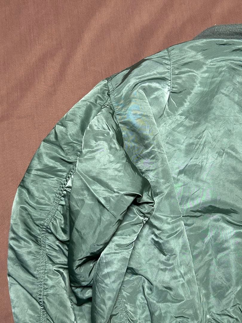 90s ALPHA INDUSTRIES MA-1 フライトジャケット USA製