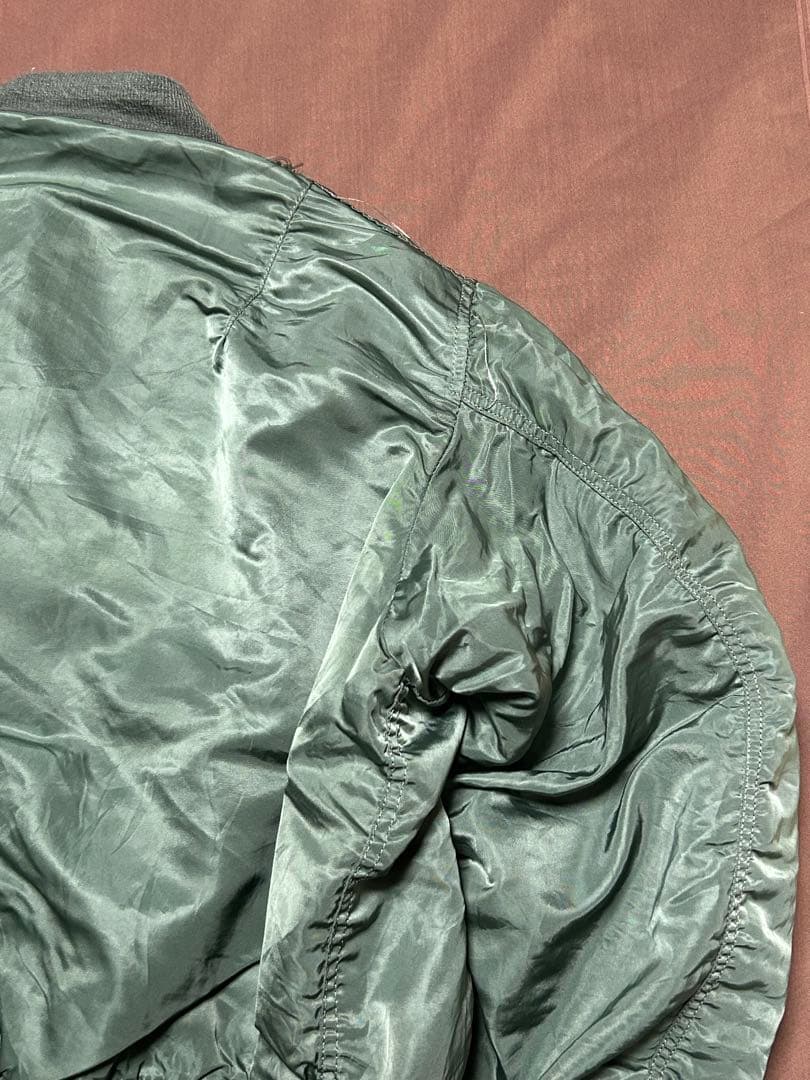 90s ALPHA INDUSTRIES MA-1 フライトジャケット USA製