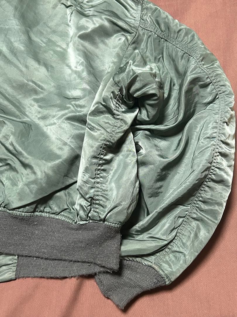 90s ALPHA INDUSTRIES MA-1 フライトジャケット USA製