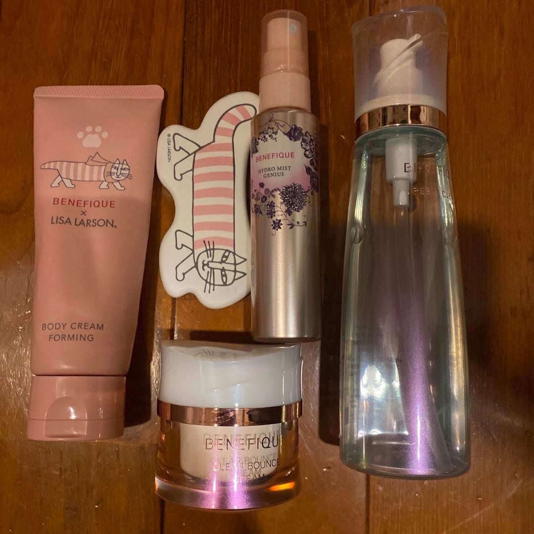 ベネフィーク　スキンケア　ボディケア　4点セット
