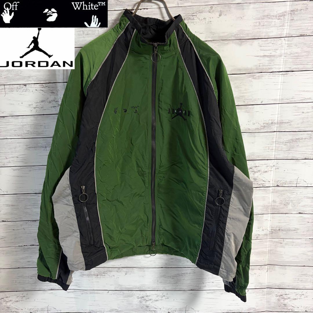 オフホワイト エアジョーダン　トラックジャケット