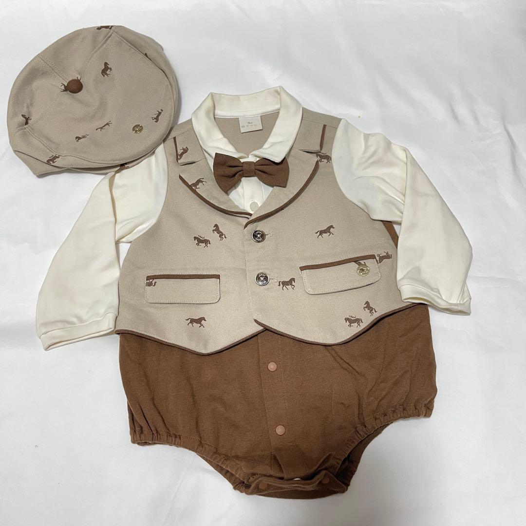 ETTOI おしゃれな　ロンパース