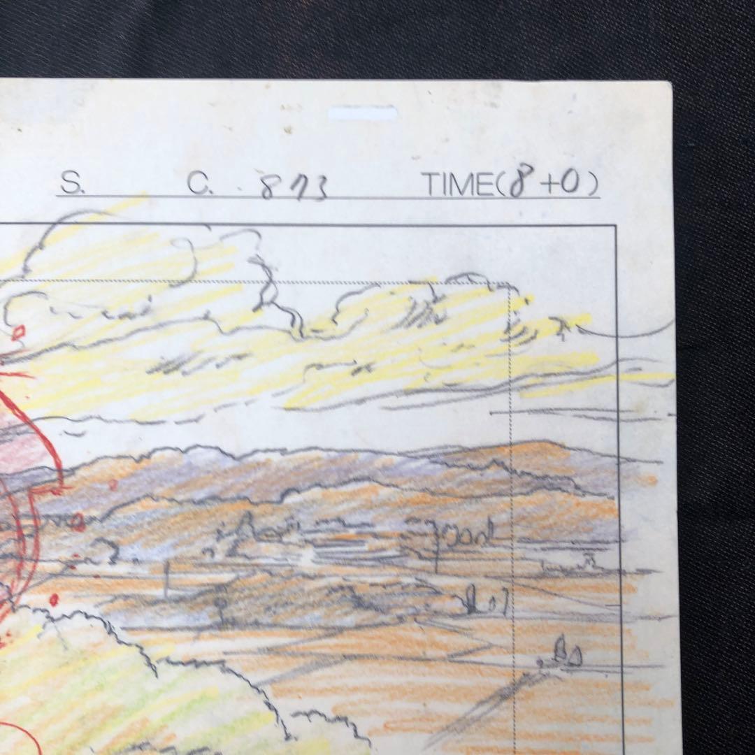 スタジオジブリ・レイアウト展 実寸レプリカ 原画 【となりのトトロ】1988