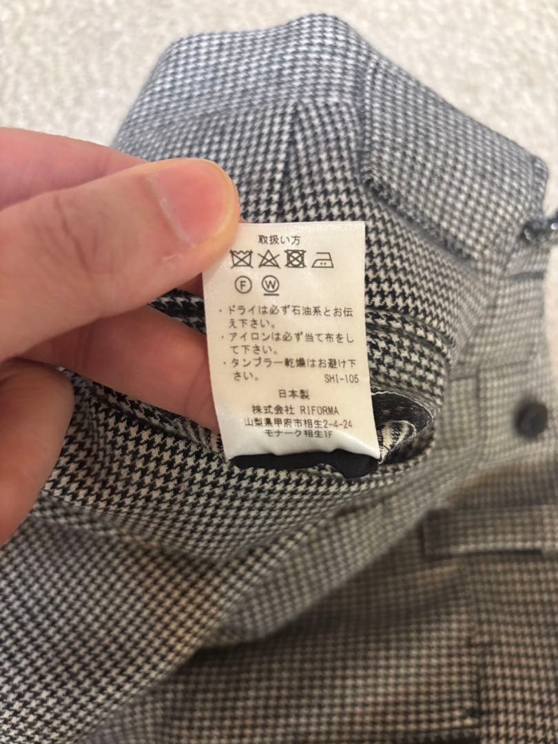 BEAMS F【別注】IGARASHITROUSERS / ハウンドトゥース44