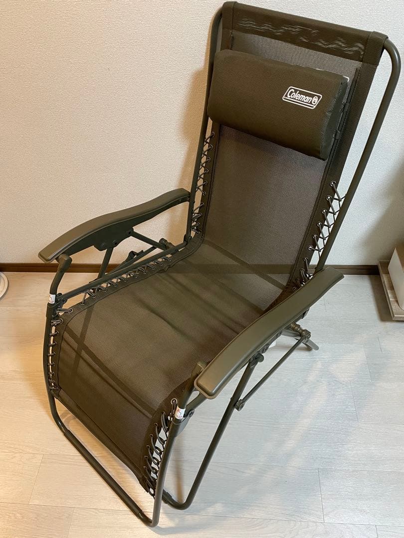 Coleman リクライニングチェア ダークグレー インフィニティチェア