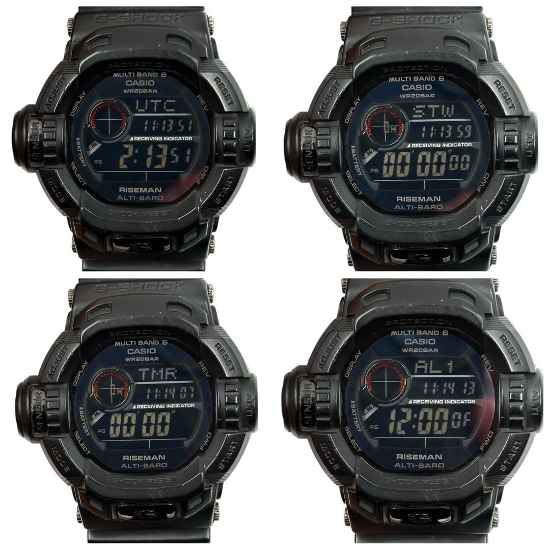 【レア】 G-SHOCK ライズマン 反転液晶 ブラック タフソーラー y2k