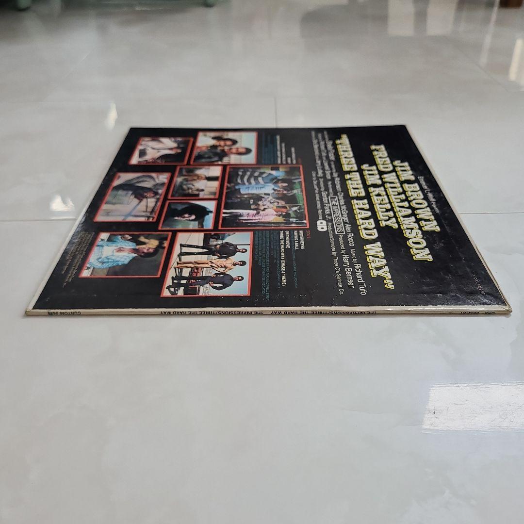 ★ＵＳオリジナル盤★スリー・ザ・ハード・ウェイ』THE IMPRESSIONS