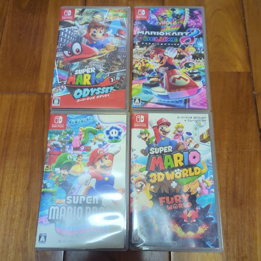 あべ　スーパーマリオゲーム4本セット